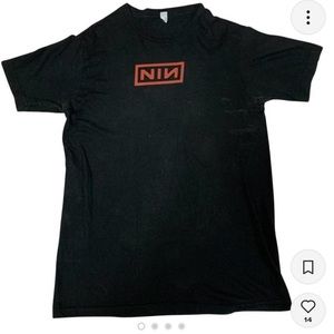 Vintage Nine Inch Nails Lights in the Sky Tour T-Shirt Y2K